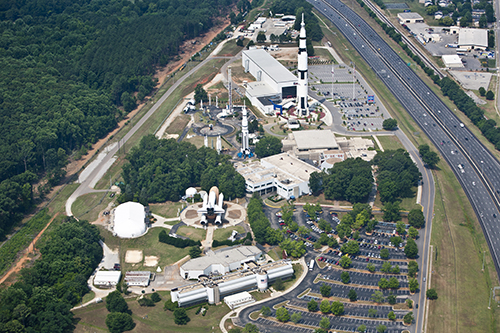 Aerial View of Space Camp 